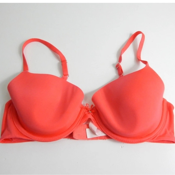 Victoria's Secret Lined Demi Bra Hot Pink - Picture 1 of 4